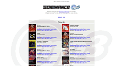 Desktop Screenshot of mp3s.dominance-records.de